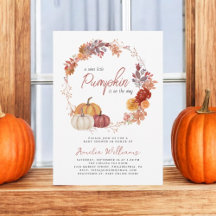 Little Pumpkin Boho Gender Neutral Baby Shower