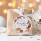 Little Pumpkin Boho Gender Neutral Baby Shower Geschenkanhänger