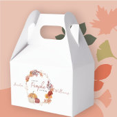 Little Pumpkin Boho Gender Neutral Baby Shower Geschenkschachtel
