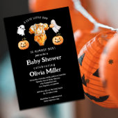 Little Pumpkin Boo - Halloween Baby Dusche Einladung