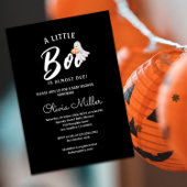 Little Pumpkin Boo – Halloween Baby Shower  Einladung