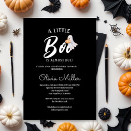 Little Pumpkin Boo – Halloween Baby Shower Einladung