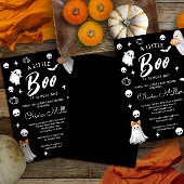 Little Pumpkin Boo – Halloween Baby Shower Einladung