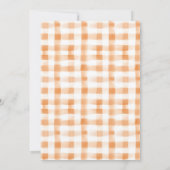 Little Pumpkin Boo Kinderdusche Einladung (Rückseite)