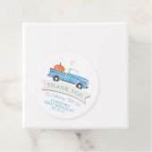 Little Pumpkin Boy 1. Geburtstag Party Geschenkanhänger (Beispiel)