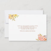 Little Pumpkin Boy Baby Shower Dankeskarte (Rückseite)