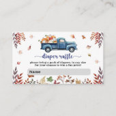 Little Pumpkin Boy Babydusche Windelwanne Begleitkarte (Vorderseite)