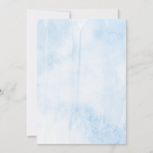 Little Pumpkin Boys 1. Geburtstag Einladung (Rückseite)