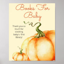 Little Pumpkin Bücher für Babyposter