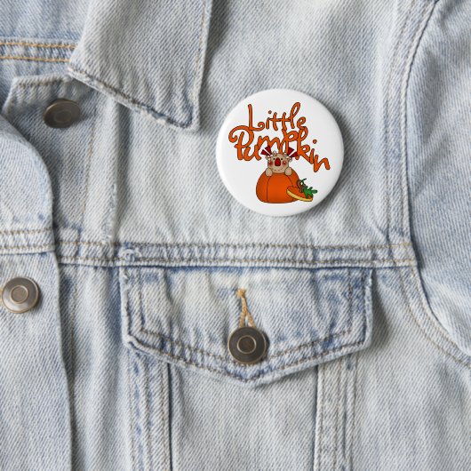Little Pumpkin Button (Beispiel)