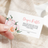 Little Pumpkin Diaper Raffle Enclosure Card Begleitkarte