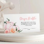 Little Pumpkin Diaper Raffle Enclosure Card Begleitkarte