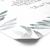 Little Pumpkin Diaper Raffle Sign Fotodruck (Ecke)