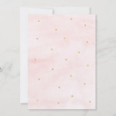 Little Pumpkin Einladung zum ersten Geburtstag (Rückseite)