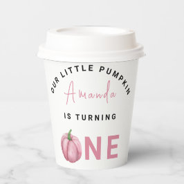 Little Pumpkin erste Geburtstagsparty Pappbecher