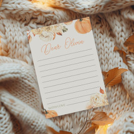 Little Pumpkin Erste Geburtstagszeit Kapselkarte Einladung