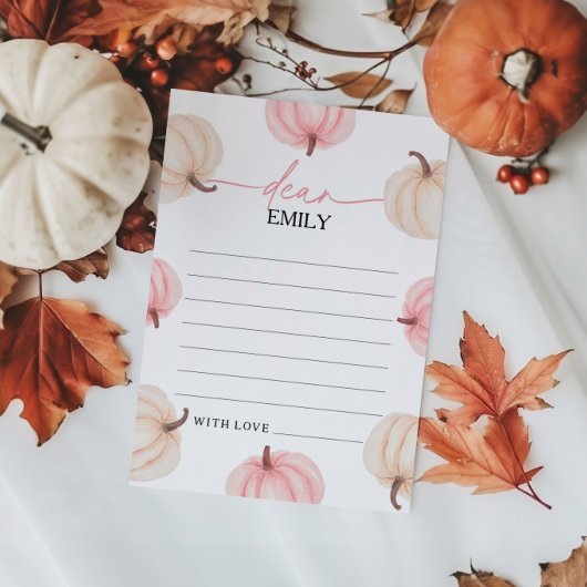 Little Pumpkin Erste Geburtstagszeit Kapselkarte Einladung