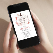 Little Pumpkin Erster Geburtstag Einladung