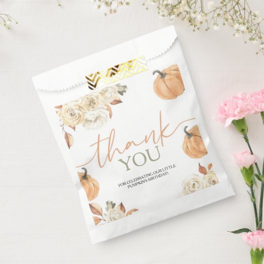 Little Pumpkin Erster Geburtstag Geschenktütchen (Versiegelt)