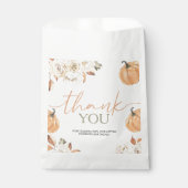 Little Pumpkin Erster Geburtstag Geschenktütchen (Vorderseite)