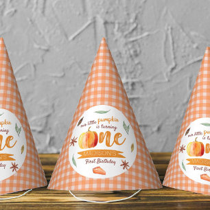 Little Pumpkin Fall 1. Geburtstag Partyhütchen