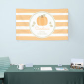 Little Pumpkin Fall Baby Dusche Banner (Messeveranstaltung)