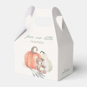 Little Pumpkin Fall Baby Dusche Geschenkschachtel