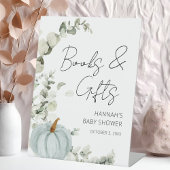 Little Pumpkin Fall Baby Duschgeschenke Zeichen Sockelschild