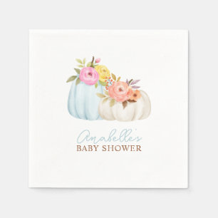 Little Pumpkin Fall Babydusche Personalisiert Serviette