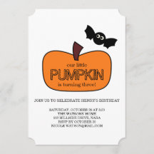 Little Pumpkin Fall Birthday