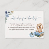 Little Pumpkin Fall Boy Baby Shower Books for Baby Begleitkarte (Vorderseite)