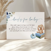 Little Pumpkin Fall Boy Baby Shower Books for Baby Begleitkarte