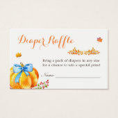 Little Pumpkin Fall Boy Babydusche Windelwanne (Vorderseite)