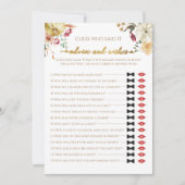 Little Pumpkin Fall, der sagte es Baby Dusche Spie Einladung (Vorderseite)