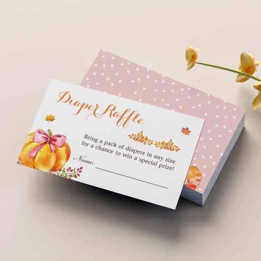 Little Pumpkin Fall Girl Duschdusche Windelwanne