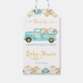 Little Pumpkin Fall Herbstdusche Geschenkanhänger (Vorderseite)