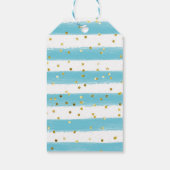 Little Pumpkin Fall Herbstdusche Geschenkanhänger (Rückseite)