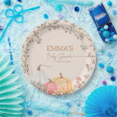 Little Pumpkin Fall Herbstdusche Pappteller (Party)