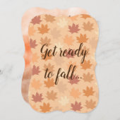 Little Pumpkin Fall Schwangerschaft Ankündigung (Vorne/Hinten)