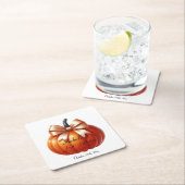 Little Pumpkin First Birthday Paper Untersetzer (Vor Ort)