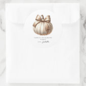 Little Pumpkin First Birthday Sticker - Halloween (Tasche)