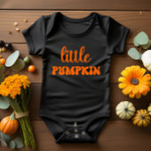 Little Pumpkin - First Fall Little Pumpkin-Geschen Baby Strampler