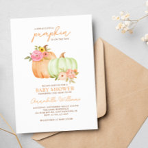 Little Pumpkin Gender Neutral Baby Shower