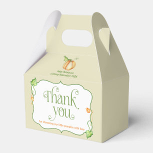 Little Pumpkin Gender Neutral Baby Shower Geschenkschachtel