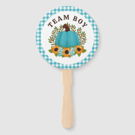 Little Pumpkin Gender Reveal Wahl Junge oder Mädch Fächer