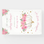 Little Pumpkin Girl Baby Sprinkle Banner (Horizontal)