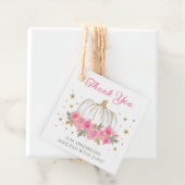 Little Pumpkin Girl Baby Sprinkle Danke Geschenkanhänger (Beispiel)