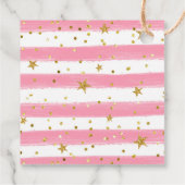 Little Pumpkin Girl Baby Sprinkle Danke Geschenkanhänger (Rückseite)