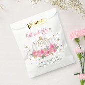 Little Pumpkin Girl Baby Sprinkle Danke Geschenktütchen (Versiegelt)