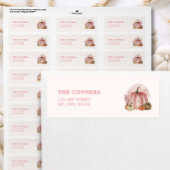 Little Pumpkin Girl Babydusche Rücksendeadresse